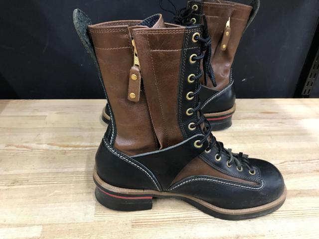 KADOYA RIDE LOGGER レザーブーツ