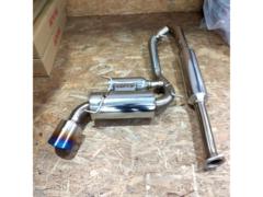 【A’PEXi】  N1  evolution  EXTREME Single(左出し)  ■  GR86  ZN8  FA24  /  BRZ  ZD8  FA24  共に6MT AT車対応