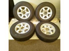 ノーブランド 6本スポークホイール+BRIDGESTONE BLIZZAK VL10