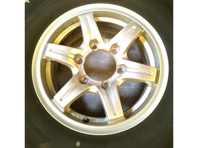 ノーブランド 6本スポークホイール+BRIDGESTONE BLIZZAK VL10