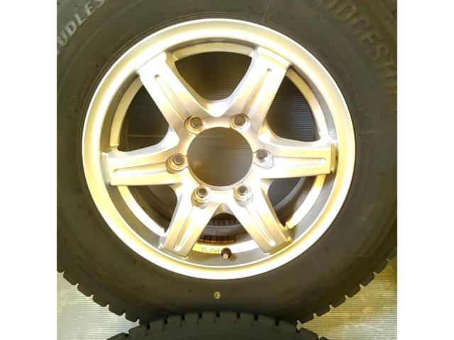 ノーブランド 6本スポークホイール+BRIDGESTONE BLIZZAK VL10