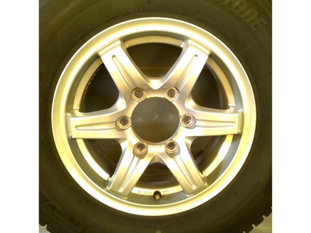 ノーブランド 6本スポークホイール+BRIDGESTONE BLIZZAK VL10