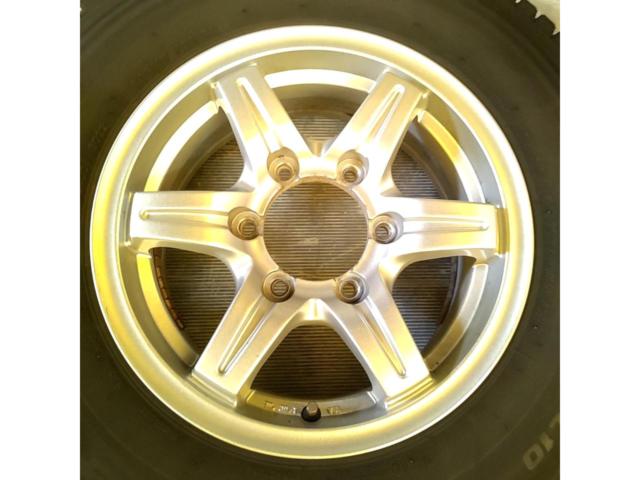 ノーブランド 6本スポークホイール+BRIDGESTONE BLIZZAK VL10