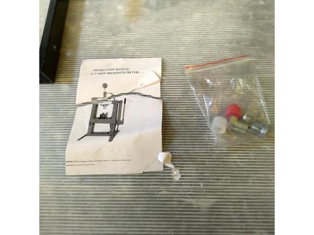 SHOP PRESS 10TON 卓上油圧プレス機