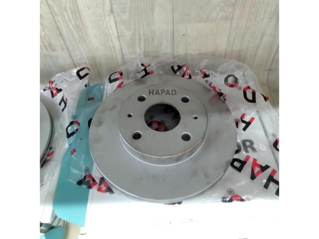 【HAPAD】フロント ブレーキローター 左右セット ■ムーブ