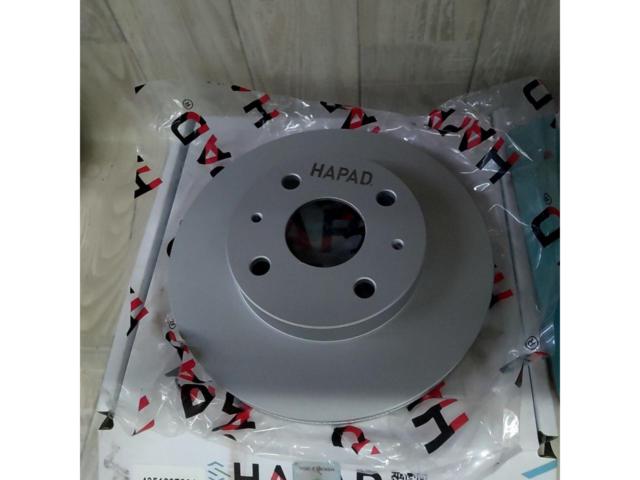 【HAPAD】フロント ブレーキローター 左右セット ■ムーブ