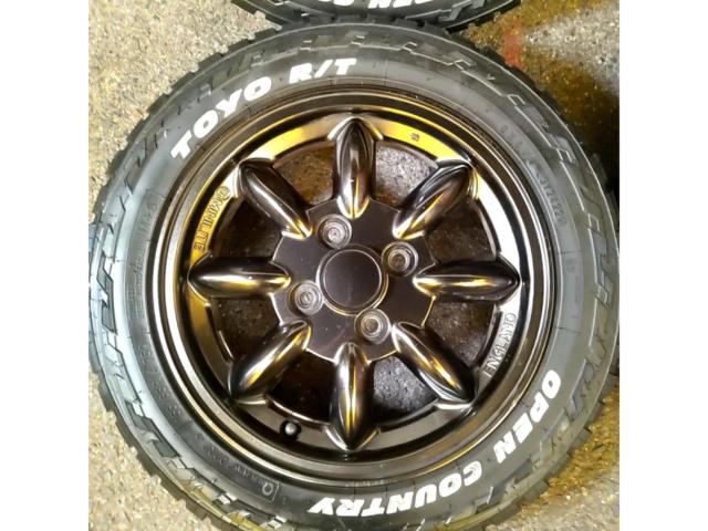 ダイハツ純正(DAIHATSU)  ミラジーノ純正MINILITE  + TOYO(トーヨー) OPEN  COUNTRY