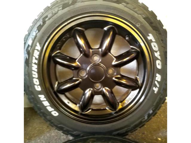 ダイハツ純正(DAIHATSU)  ミラジーノ純正MINILITE  + TOYO(トーヨー) OPEN  COUNTRY