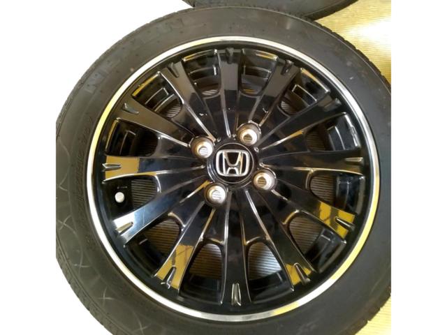 ホンダ純正(HONDA)  JF1 N-BOXカスタム ブラックスタイル純正ホイール  + NEXEN N priz SH9J