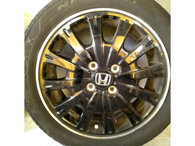 ホンダ純正(HONDA)  JF1 N-BOXカスタム ブラックスタイル純正ホイール  + NEXEN N priz SH9J