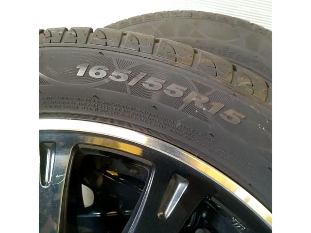 ホンダ純正(HONDA)  JF1 N-BOXカスタム ブラックスタイル純正ホイール  + NEXEN N priz SH9J
