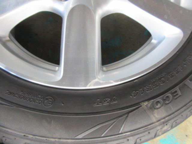 【ホンダ純正】N-ONE 純正ホイール+【KENDA】KENETICA ECO 155/65R14 24年製 4本セット