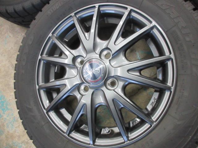 【weds(ウェッズ)】VELVA(ヴェルヴァ)  +【TOYO】GARIT GIZ 155/65R13 21年製 4本セット