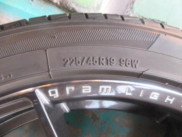 【RAYS(レイズ)】GRAM LIGHTS(グラムライツ) GL-57FXZ + 【TOYO】PROXES CL1 SUV 225/45R19 21年製 4本セット