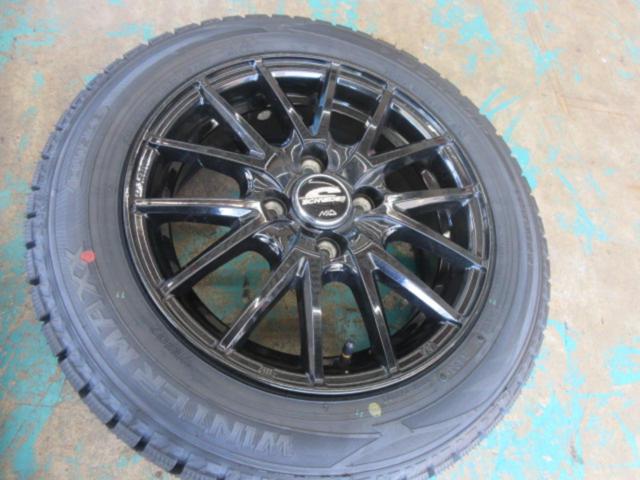 MARUKA SERVICE SCHNEIDER SQ27+DUNLOP WINTERMAXX WM02 165/65R14 4本