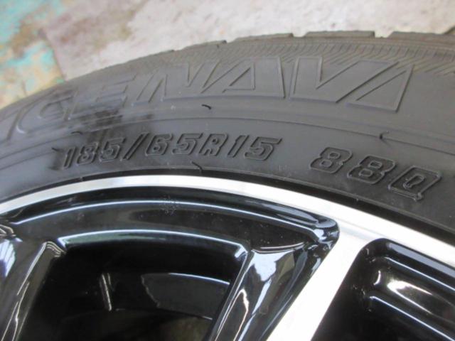 BADX D.O.S. ガビアルⅢ+GOODYEAR ICENAVI 7 185/65R15 4本