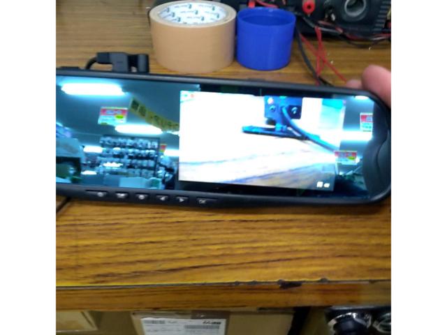 RX2609-0116メーカー不明 ミラー型前後ドライブレコーダー