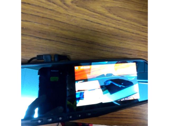 RX2609-0116メーカー不明 ミラー型前後ドライブレコーダー