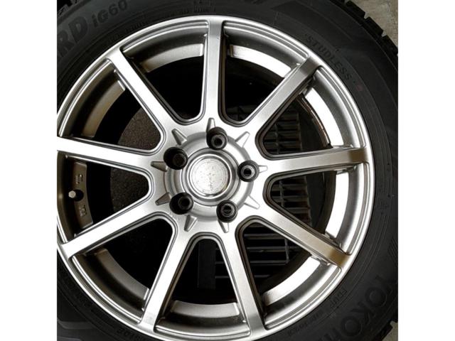 RX2609-0102S GRASS スポークホイール+ YOKOHAMA iceGUARD iG60 4本セット