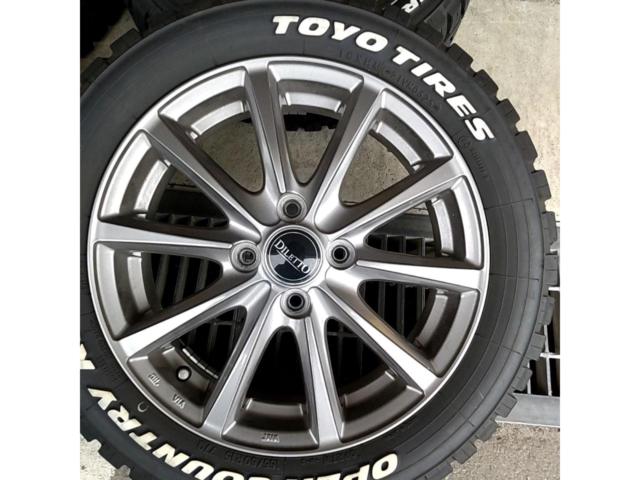 RX2609-0134S COSMIC DILETTO スポークホイール+OYO OPEN COUNTRY R/T ホワイトレター  4本セット
