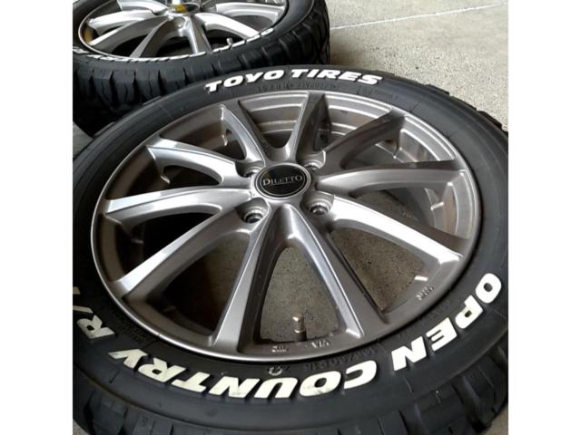 RX2609-0134S COSMIC DILETTO スポークホイール+OYO OPEN COUNTRY R/T ホワイトレター  4本セット