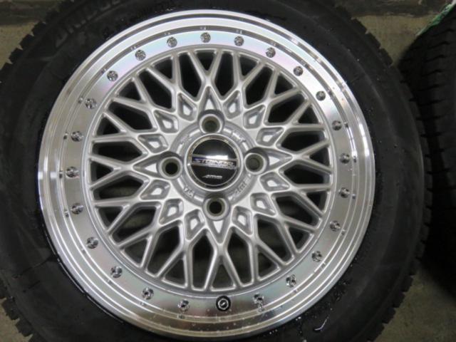 KYOHO(共豊) STEINER(シュタイナー) FTX  + BRIDGESTONE(ブリヂストン) BLIZZAK VRX3 4本セット