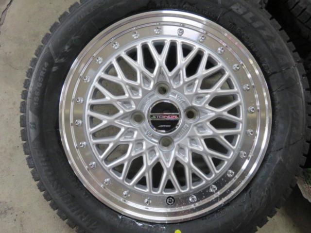 KYOHO(共豊) STEINER(シュタイナー) FTX  + BRIDGESTONE(ブリヂストン) BLIZZAK VRX3 4本セット