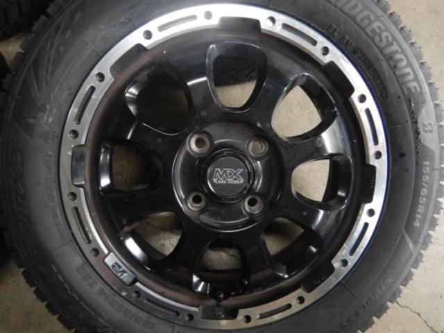 HOT STUFF(ホットスタッフ) MAD CROSS(マッドクロス) MX  + BRIDGESTONE(ブリヂストン) BLIZZAK VRX3