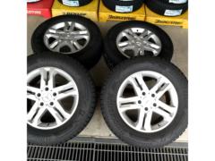 RX2609-0228Sメルセデス ベンツ Gクラス G550純正 + BRIDGESOTNE BLIZZAK DM-V3 4本セット