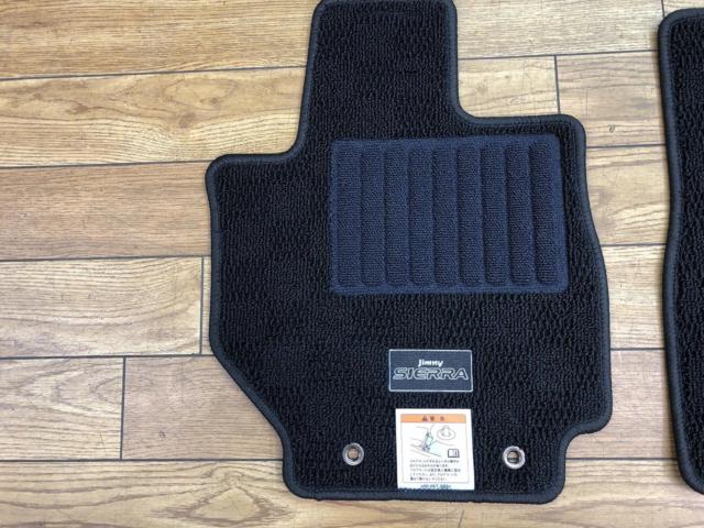 【スズキ純正】JB74Wジムニーシエラ純正フロアマット左右セット