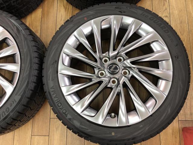 Genuine LEXUS parts
Lexus ES genuine tires + Yokohama IceGuard iG70 tires