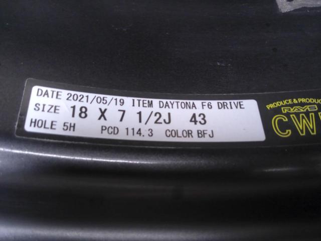RAYS(レイズ) DAYTONA(デイトナ) F6DRIVE  + BRIDGESTONE(ブリヂストン) ALENZA LX100