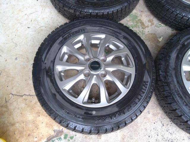 BRIDGESTONE(ブリヂストン) BALMINUM(バルミナ) TR10 + DUNLOP(ダンロップ) WINTERMAXX WM02