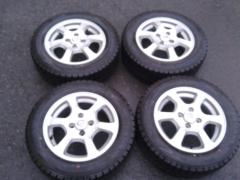 日産純正(NISSAN) 6スポーク + DUNLOP(ダンロップ) WINTERMAXX WM02