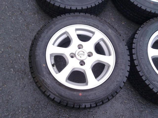 日産純正(NISSAN) 6スポーク + DUNLOP(ダンロップ) WINTERMAXX WM02