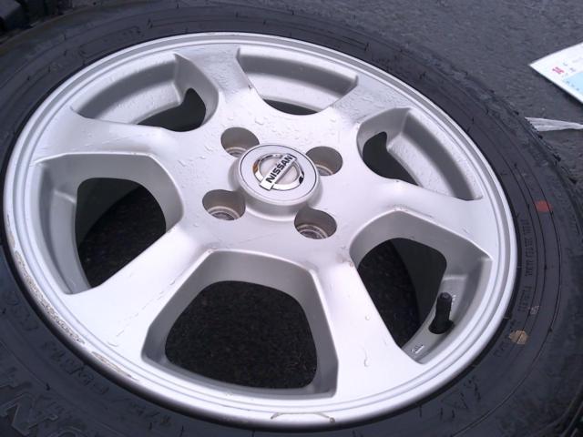 日産純正(NISSAN) 6スポーク + DUNLOP(ダンロップ) WINTERMAXX WM02