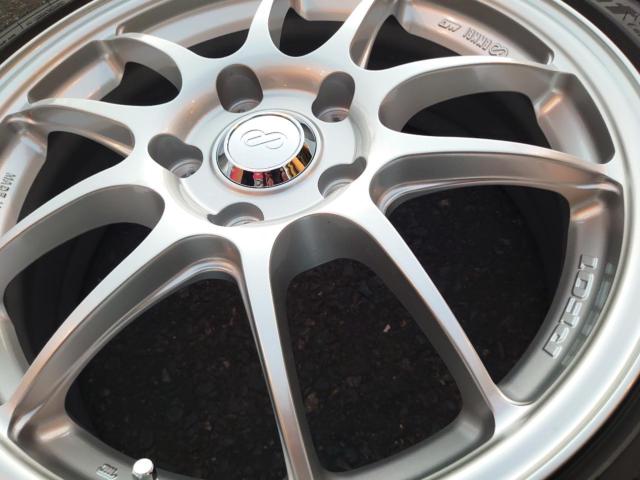 ENKEI(エンケイ) PerformanceLine(パフォーマンスライン) PF01 (4HOLE)  + GOODYEAR(グッドイヤー) Efficient Grip comfort
