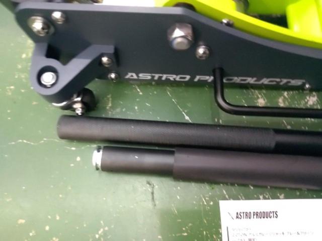 【WG】【ASTRO PRODUCTS】2.0TON アルミガレージジャッキ GJ183 グリーン AP060139