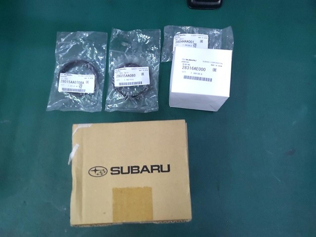 Left front only: Subaru genuine hub + hub bearing set