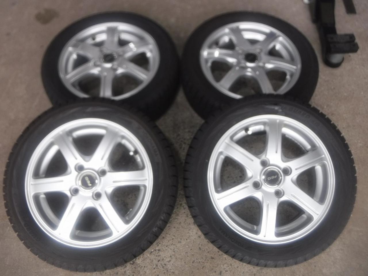 1BRIDGESTONE
FEID (fade)
G6
(4HOLE) + YOKOHAMA
iceGUARD
iG70