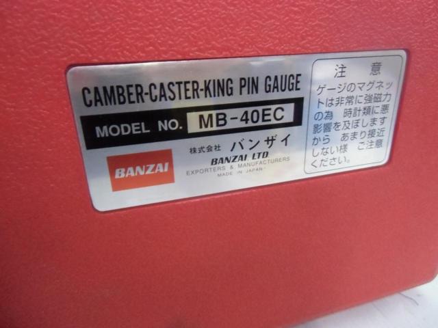 【WG】【BANZAI】キャンバーキャスターキングピンゲージ MB-40EC