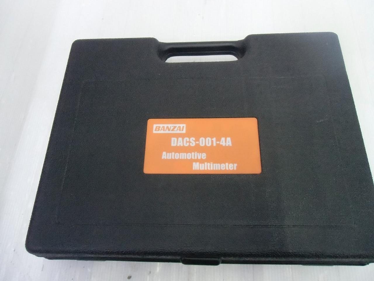 【WG】【BANZAI】自動車マルチメーター DACS-001-4A