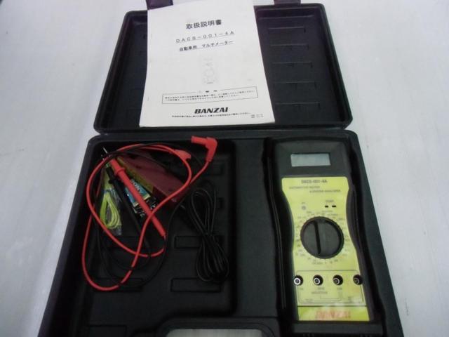 【WG】【BANZAI】自動車マルチメーター DACS-001-4A
