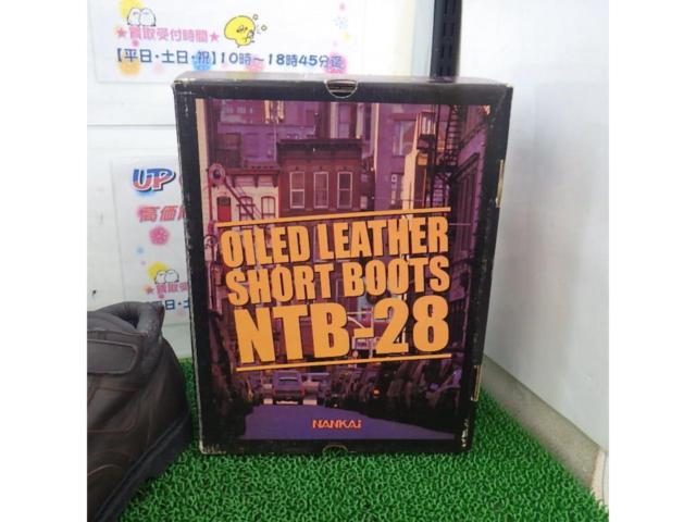 【ライダース】Nankaibuhin NTB-28 オイルドレザーショートブーツ
