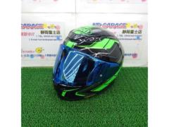 【ライダース】SHOEI(ショウエイ) Z-8 PROLOGUE TC-4 ブラック/グリーン +ミラーシールド付
