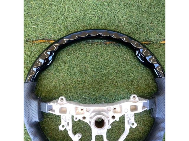 メーカー不明 200系ハイエース用パンチングレザー ガングリップハンドル