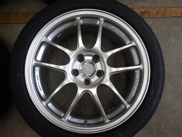 ENKEI(エンケイ) PerformanceLine(パフォーマンスライン) PF01 (5HOLE)  + DUNLOP(ダンロップ) DIREZZA ZⅢ CUP