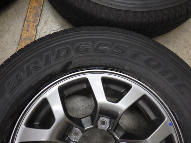 スズキ純正(SUZUKI)  ジムニーノマド純正ホイール  + BRIDGESTONE(ブリヂストン) DUELER H/L