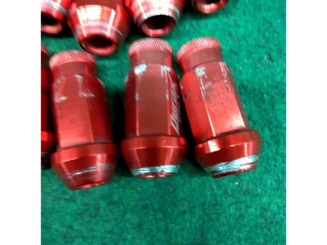 Durax レーシングナット レッド 20個 M12XP1.5