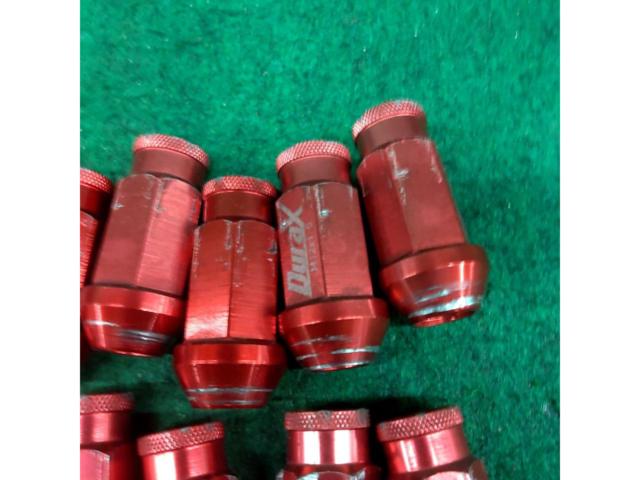 Durax レーシングナット レッド 20個 M12XP1.5
